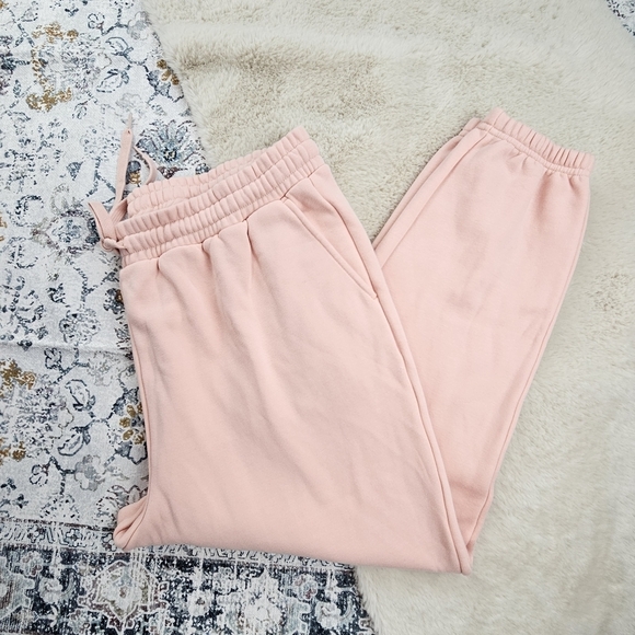 Fabletics Go-To Classic Sweatpant Dusty Rosette Lounge Pants 1X - Picture 1 of 11